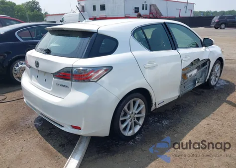 2012 Lexus Ct 200H Premium из США, поврежденный, VIN JTHKD5BH9C2054336